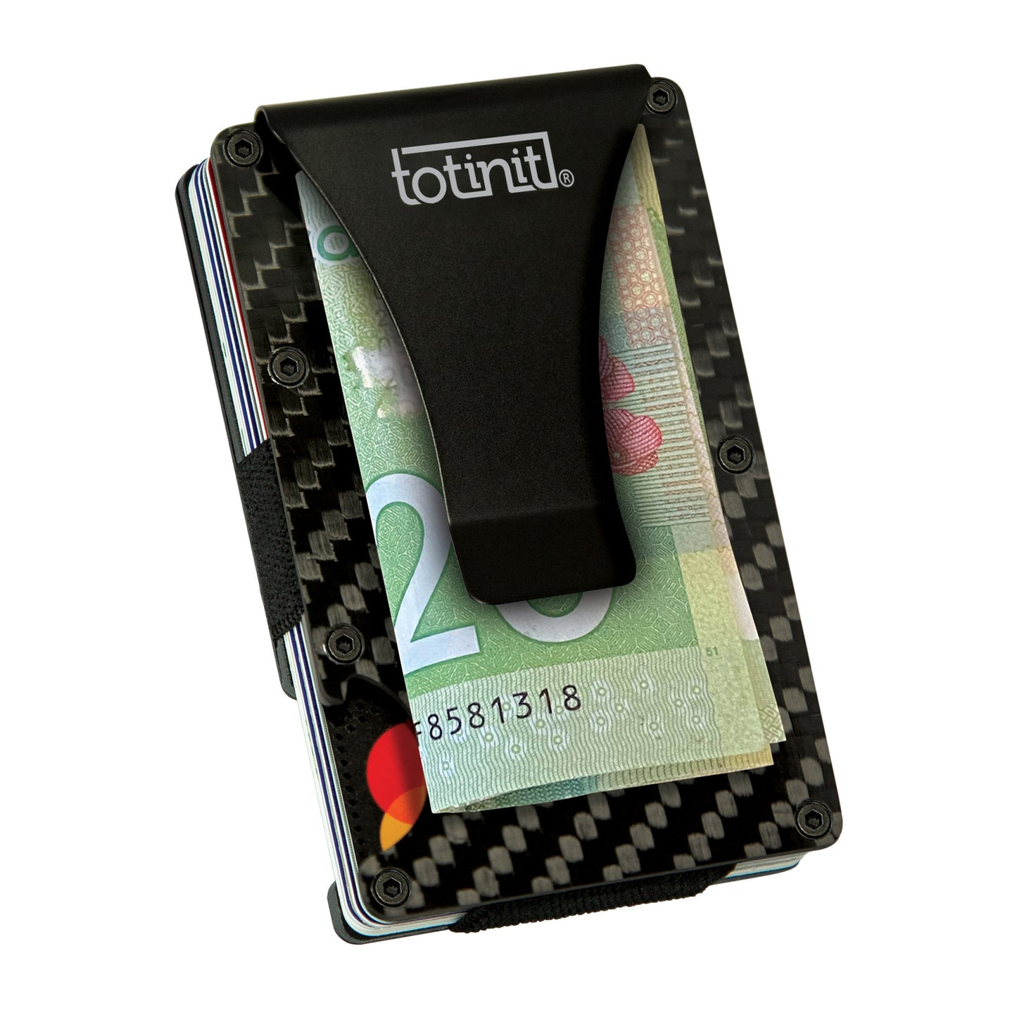 Totinit Vault Carbon Fiber RFID Wallet - 15-08605