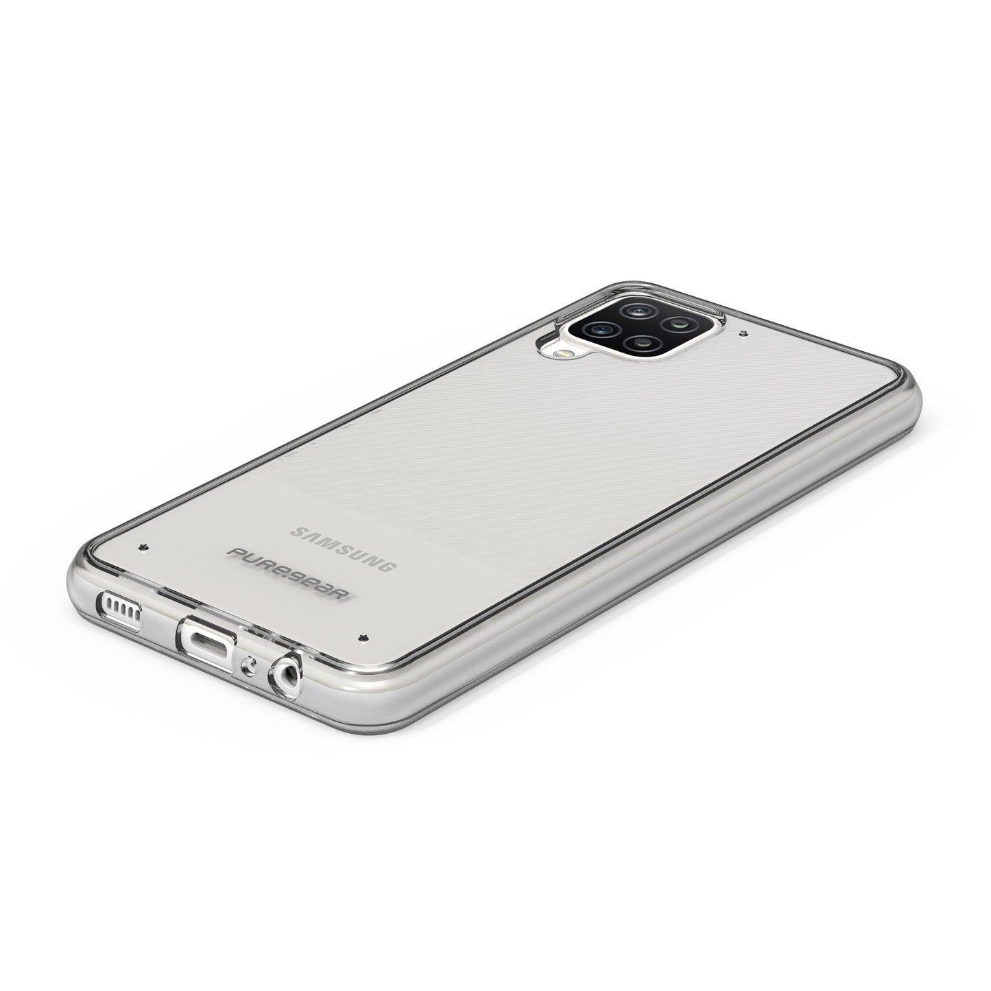Samsung Galaxy A12 PureGear Clear Slim Shell Case w/Anti-Yellowing Coating - 15-08702