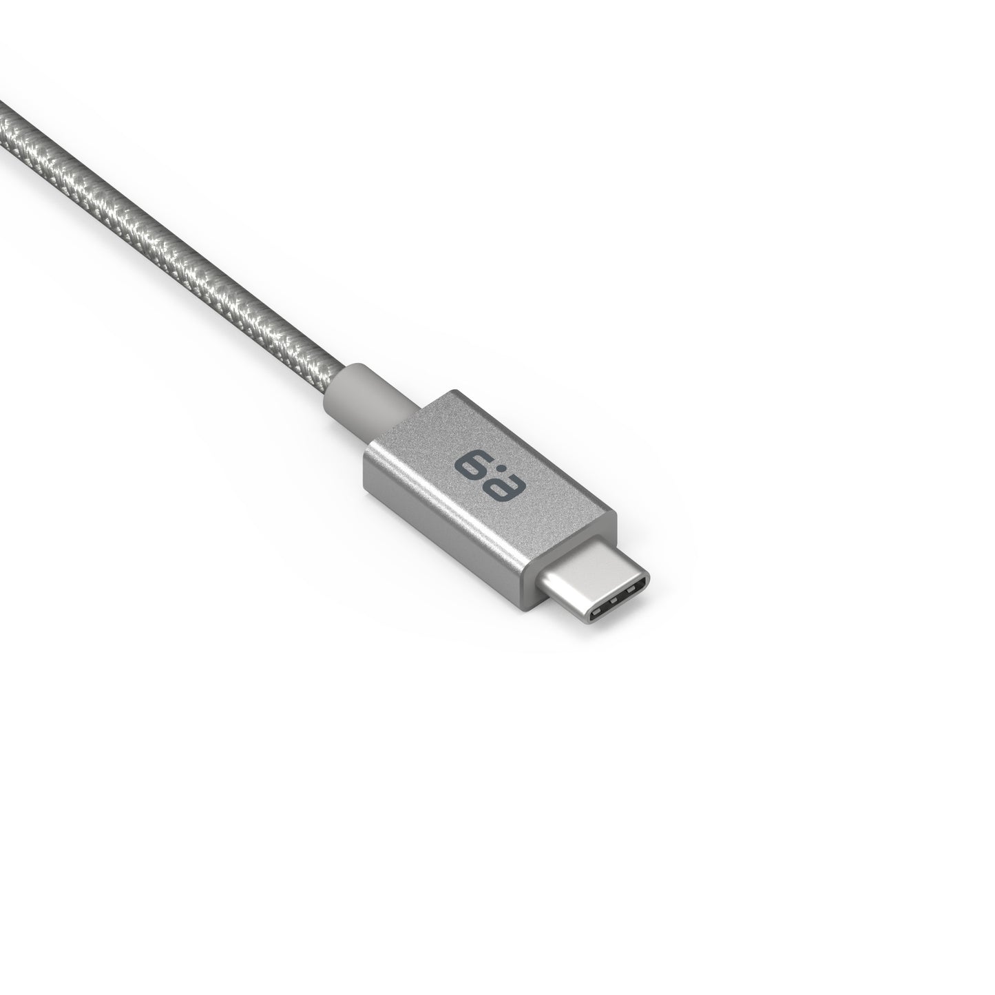 PureGear Space Grey USB-A to USB-C Braided Charge and Sync Cable (180cm) - 15-08794