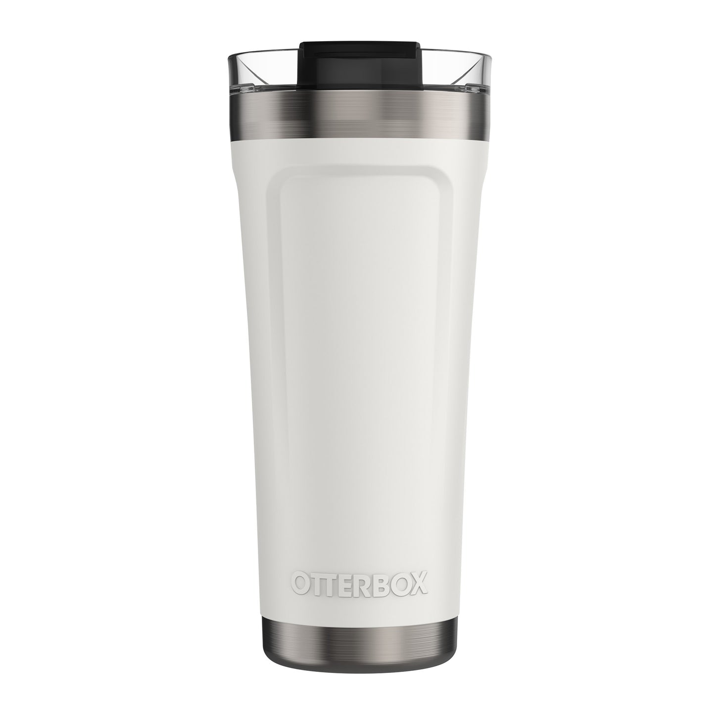 Otterbox 20oz Stainless Steel White (Ice Cap) Elevation Tumbler w/Closed Lid - 15-08824