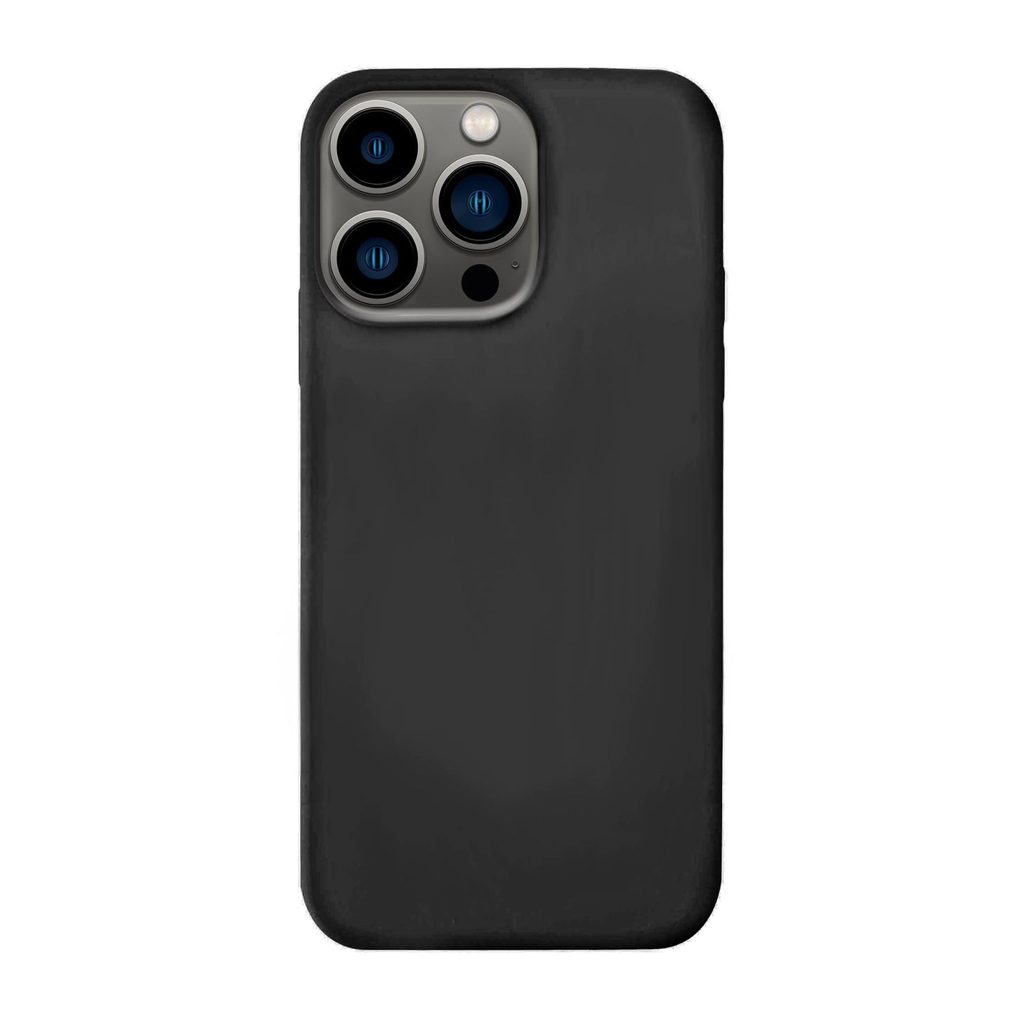 iPhone 13 Pro Max Uunique Black Liquid Silicone Case - 15-08935