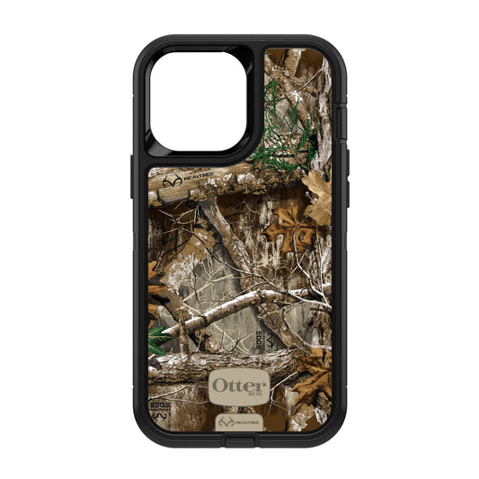 iPhone 13 Pro Max/12 Pro Max Otterbox Defender Graphics Series Case - Black (RealTree Edge) - 15-09198