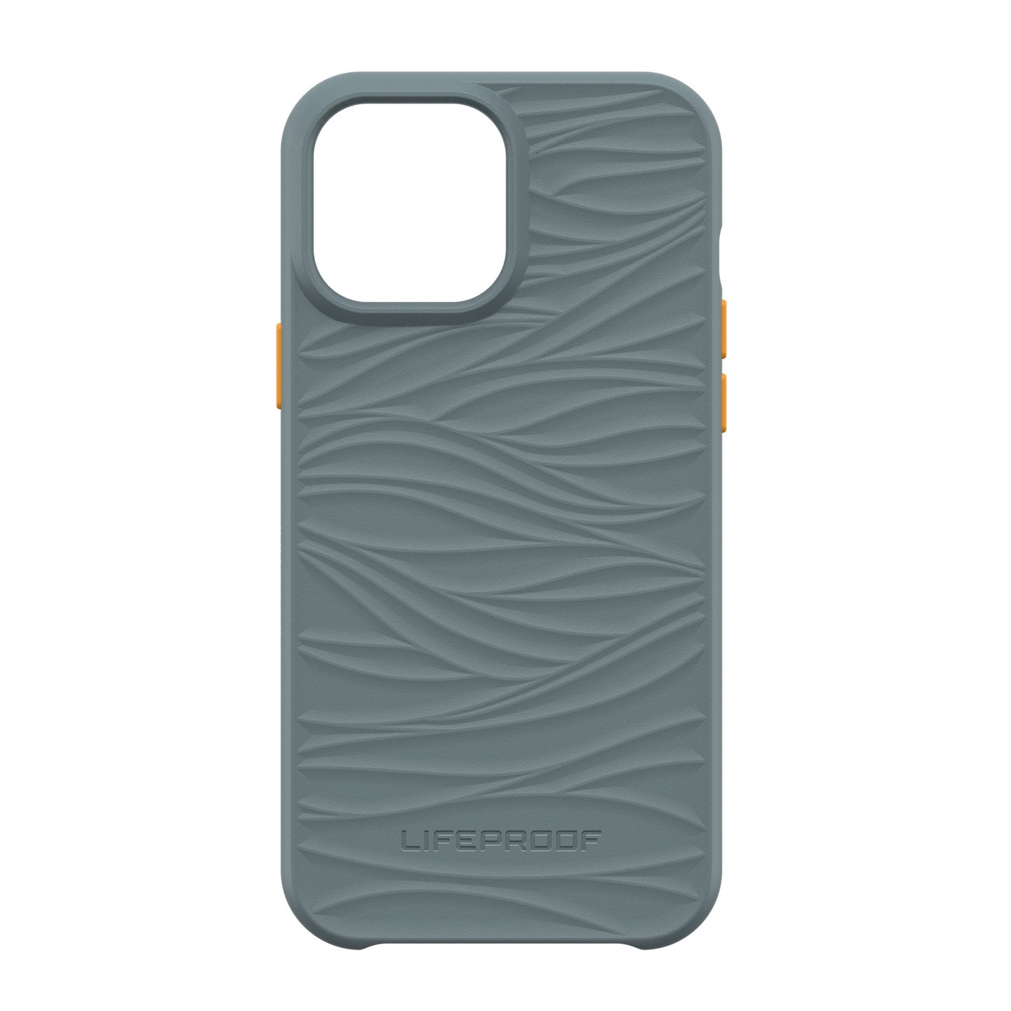 iPhone 13 Pro Max/12 Pro Max LifeProof Wake Recycled Plastic Case - Grey (Anchors Away) - 15-09226