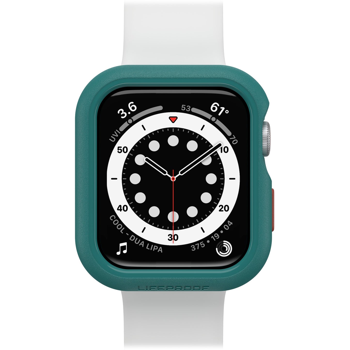 Apple Watch Series (4/5/6/SE) 44mm LifeProof Watch Bumper - Green/Orange (Down Under) - 15-09267