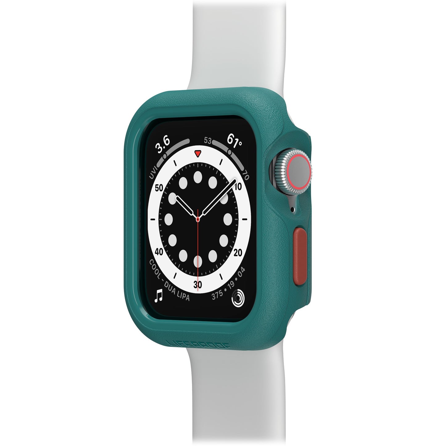 Apple Watch Series (4/5/6/SE) 40mm LifeProof Watch Bumper - Green/Orange (Down Under) - 15-09268