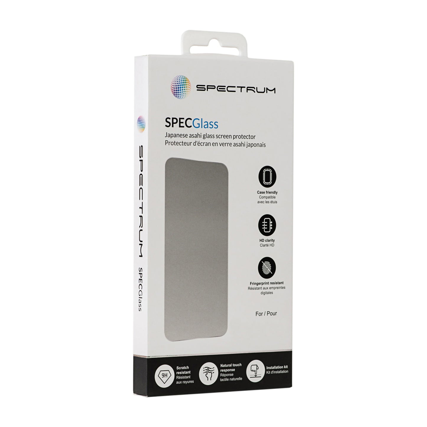 iPhone 14 Plus/13 Pro Max Spectrum SPECGlass Screen Protector w/tray - 15-09307