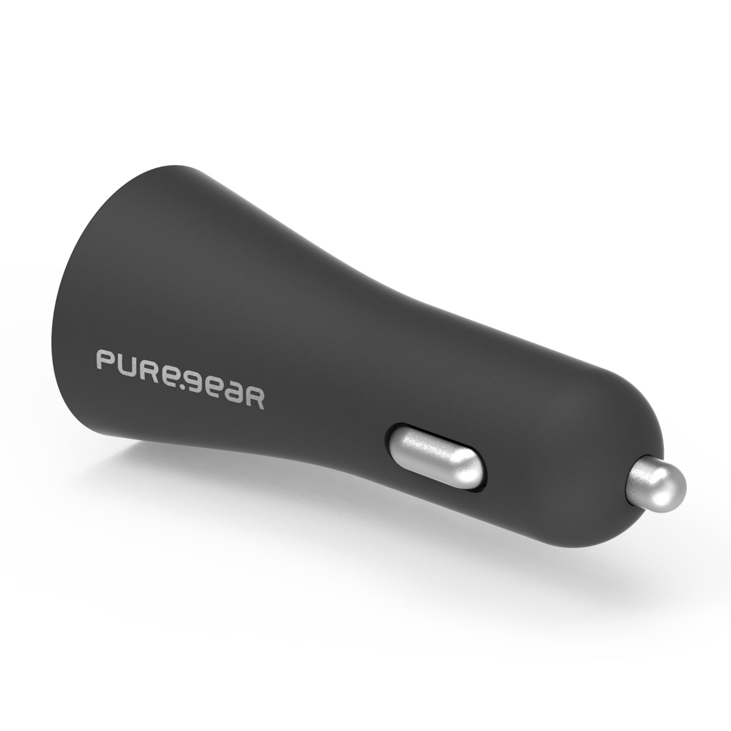 PureGear 24W Black Dual USB-A CLA Car Charger - 15-09403