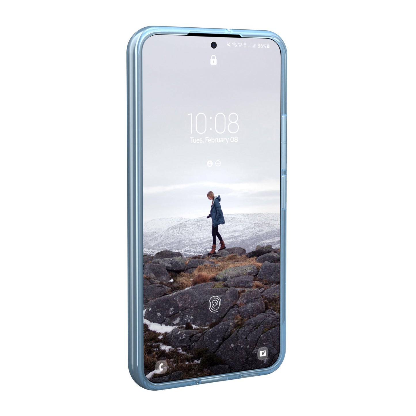 Samsung Galaxy S22 5G UAG Lucent Case - Blue (Cerulean) - 15-09603