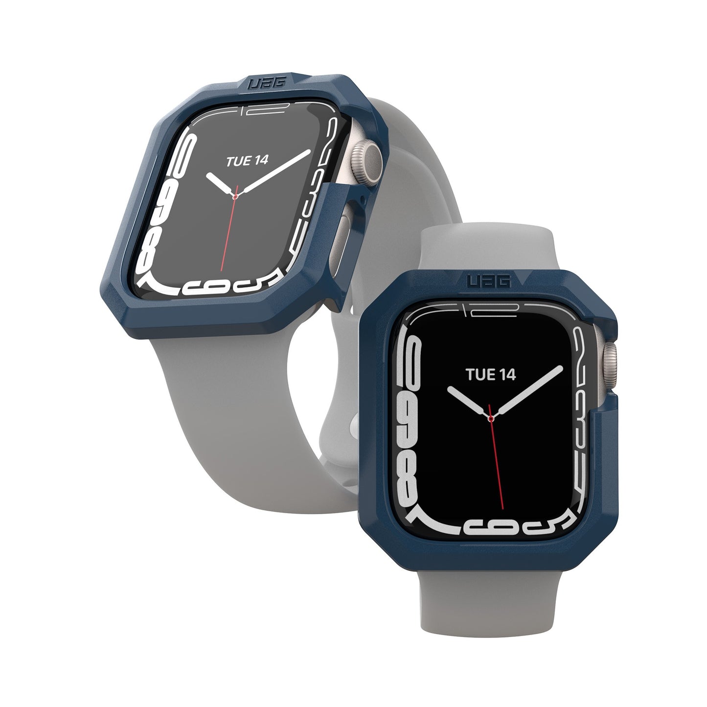 Apple Watch (Series 7) 41mm UAG Scout Case - Blue (Mallard) - 15-09789