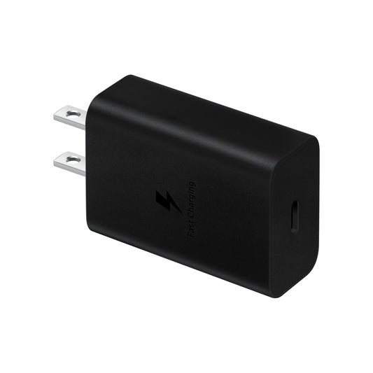 Samsung OEM Black 15W USB-C PD Wall Charger w/ USB-C to USB-C Cable - 15-09842
