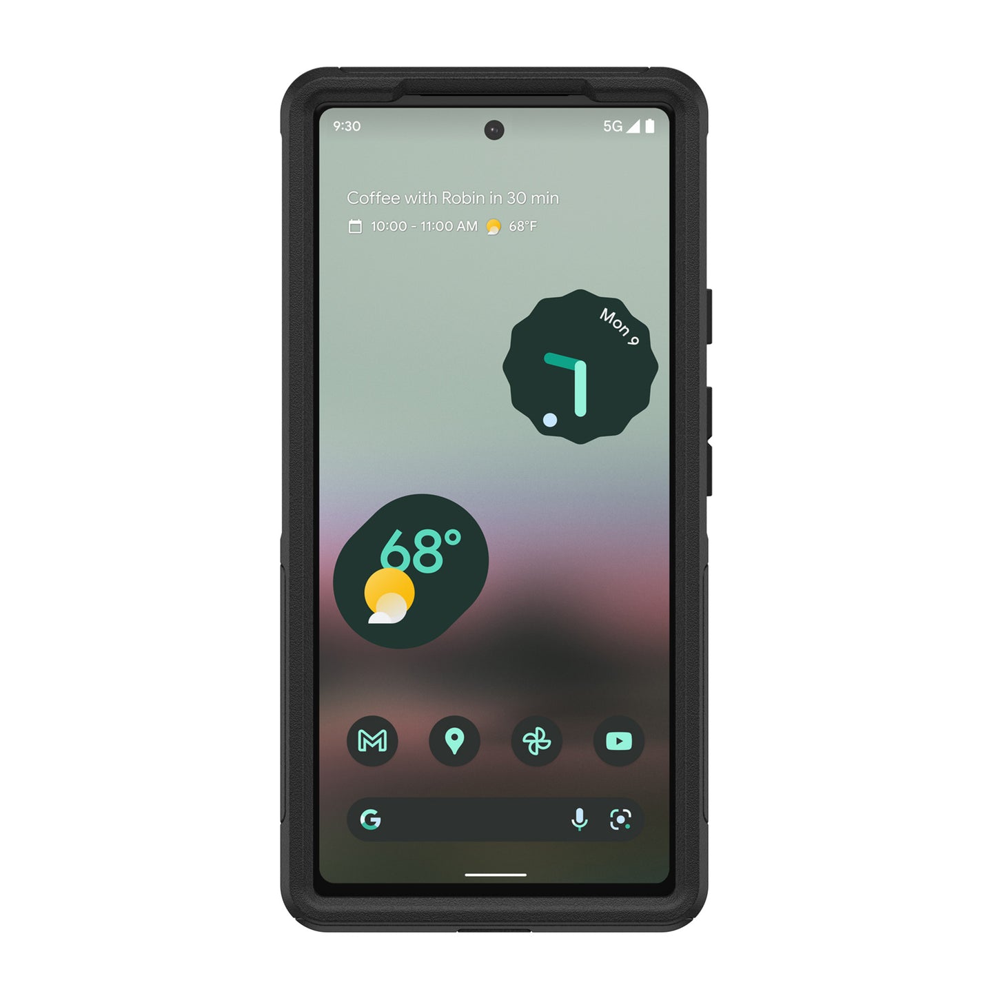 Google Pixel 6a Otterbox Commuter Series Case - Black - 15-09996