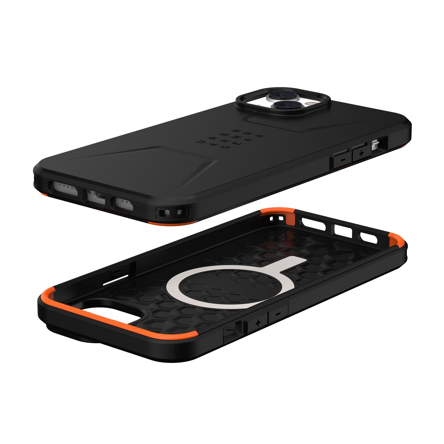 iPhone 14 Plus UAG Civilian MagSafe Case - Black - 15-10166