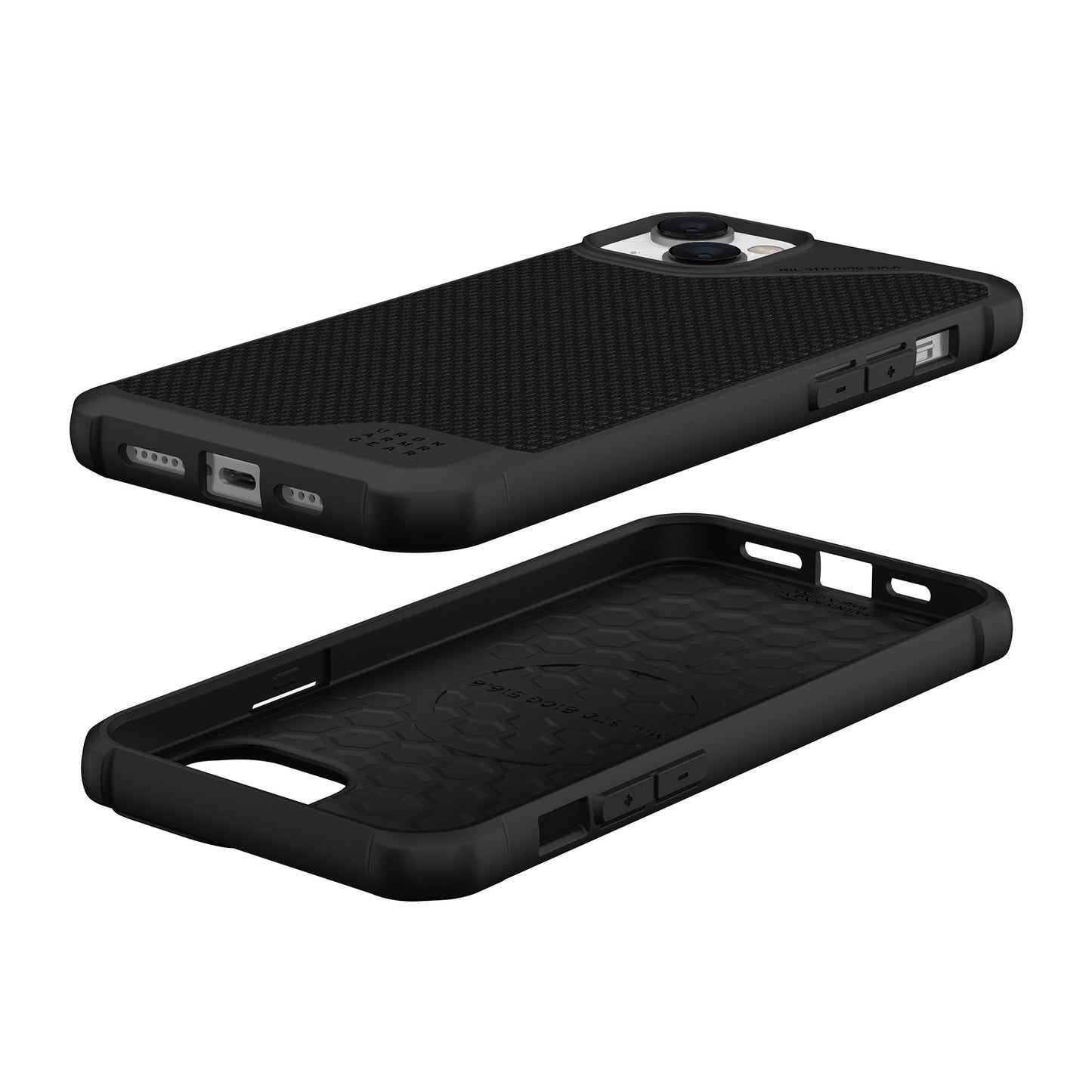 iPhone 14 Plus UAG Metropolis LT MagSafe Case - Kevlar Black - 15-10171