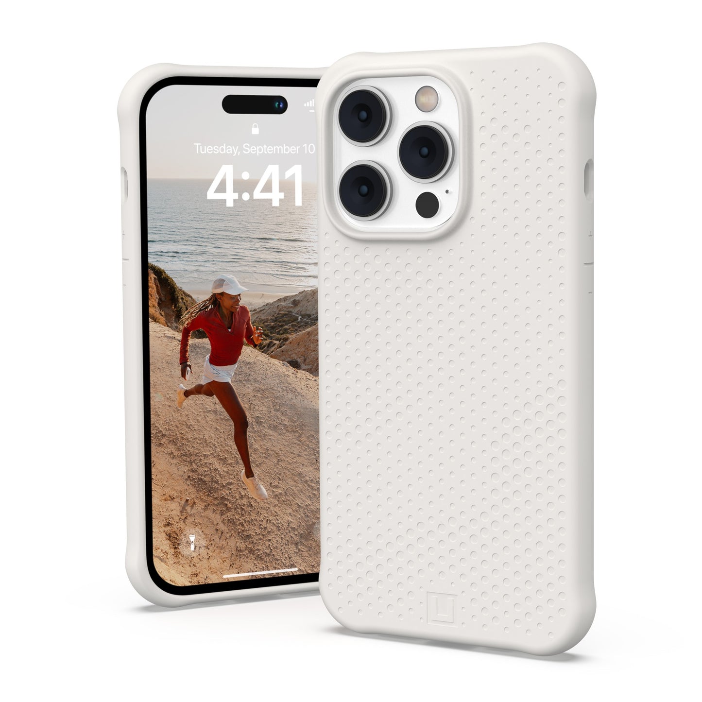 iPhone 14 Pro UAG Dot MagSafe Case - Marshmallow - 15-10186