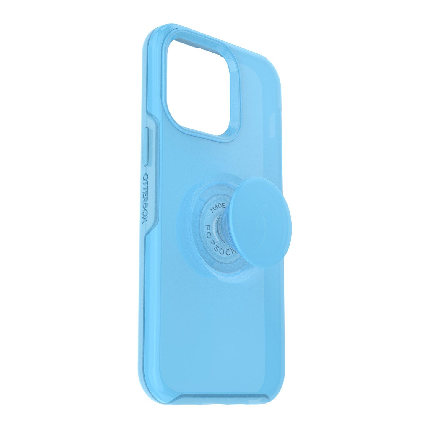 iPhone 14 Pro Max Otterbox + POP Symmetry Clear Series Case - Blue (You Cyan This) - 15-10273