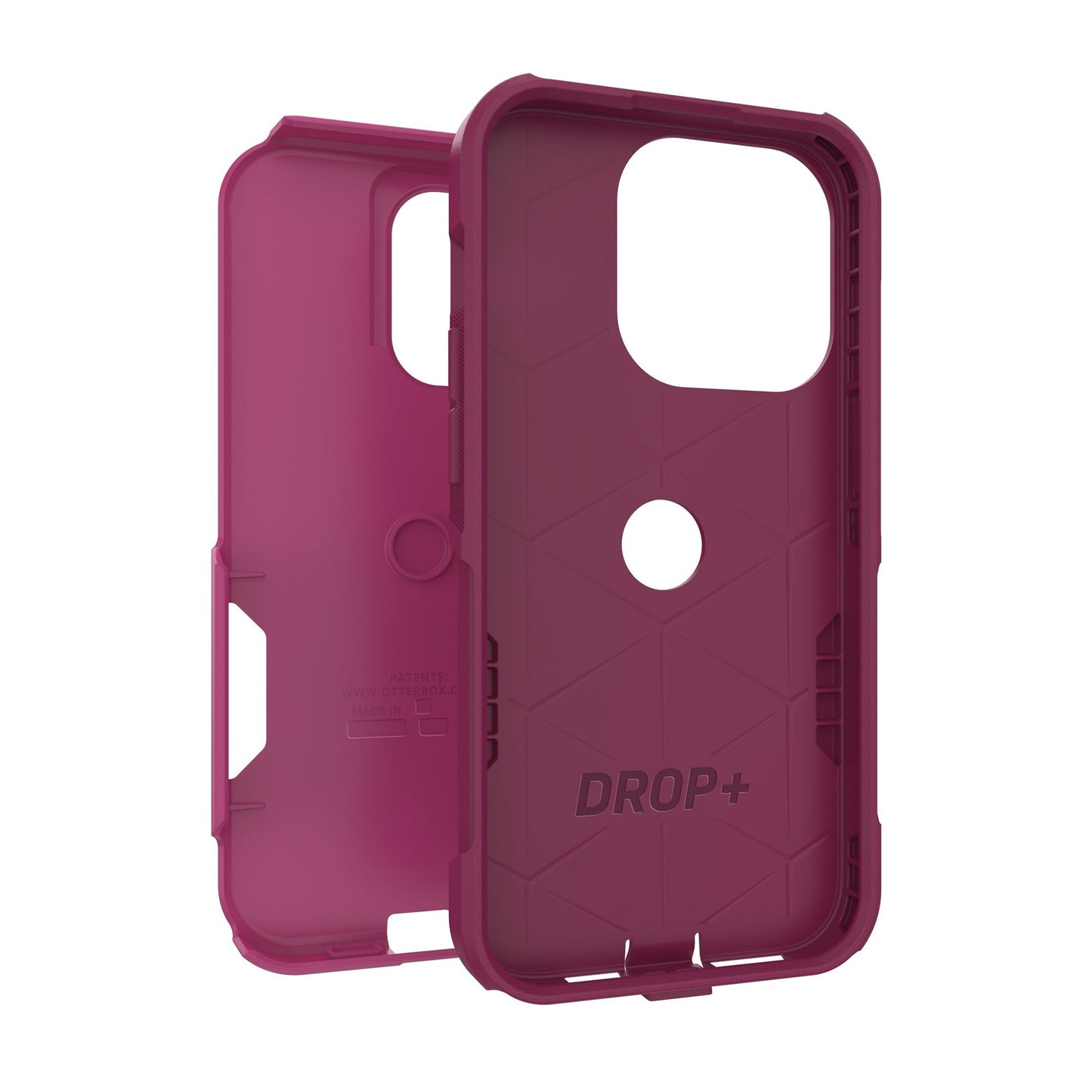 iPhone 14 Pro Otterbox Commuter Series Case - Pink (Into the Fuchsia) - 15-10296