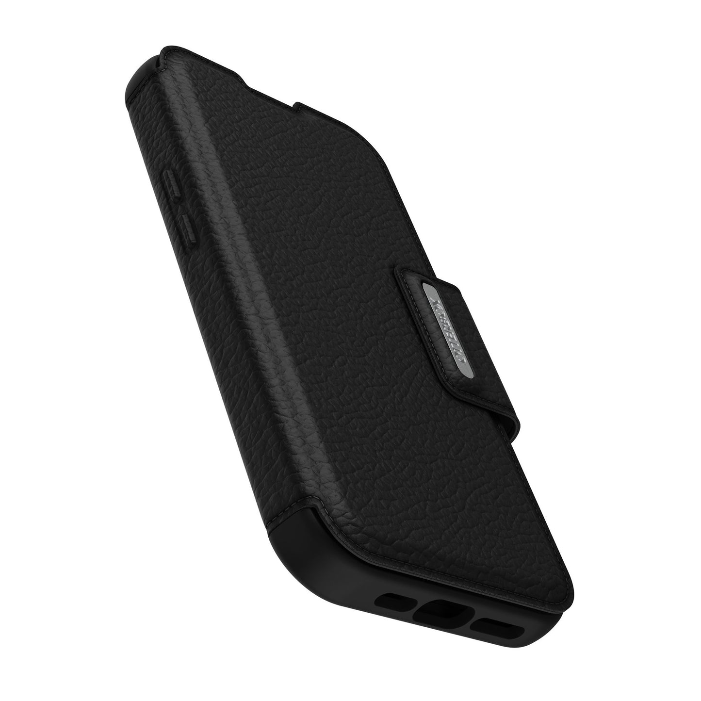 iPhone 14 Pro Otterbox Strada Leather Folio Case - Black (Shadow) - 15-10321