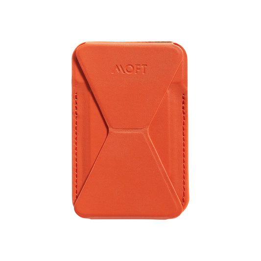 Universal MOFT Snap-On Magnetic MagSafe Wallet Stand - Orange (English Only Packaging) - 15-10484