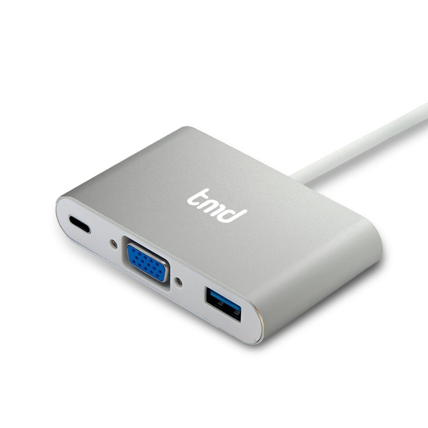 tmd USB-C to VGA Multiport Adapter - Silver - 15-10491