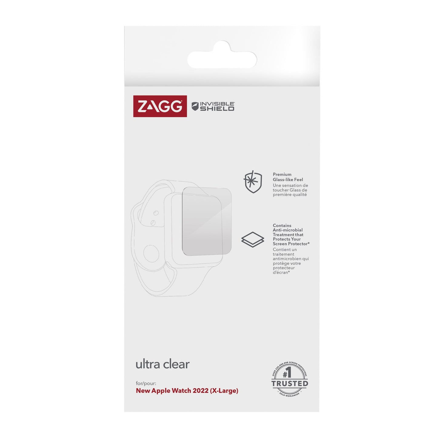 Apple Watch Ultra (49mm) ZAGG InvisibleShield Ultra Clear Screen Protector - 15-10530