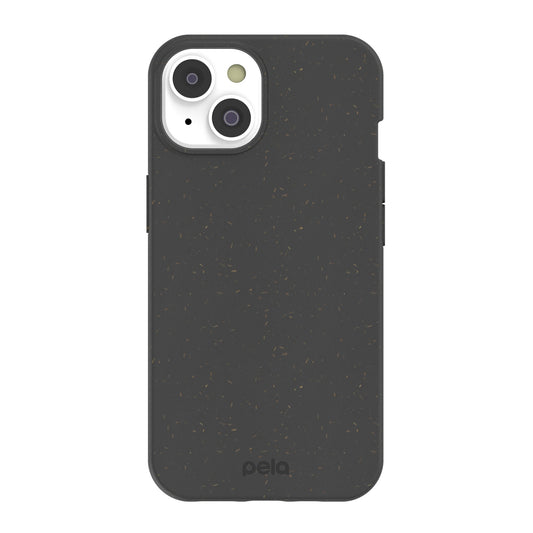 iPhone 14/13 Pela Compostable Eco-Friendly Classic Case - Black - 15-10627