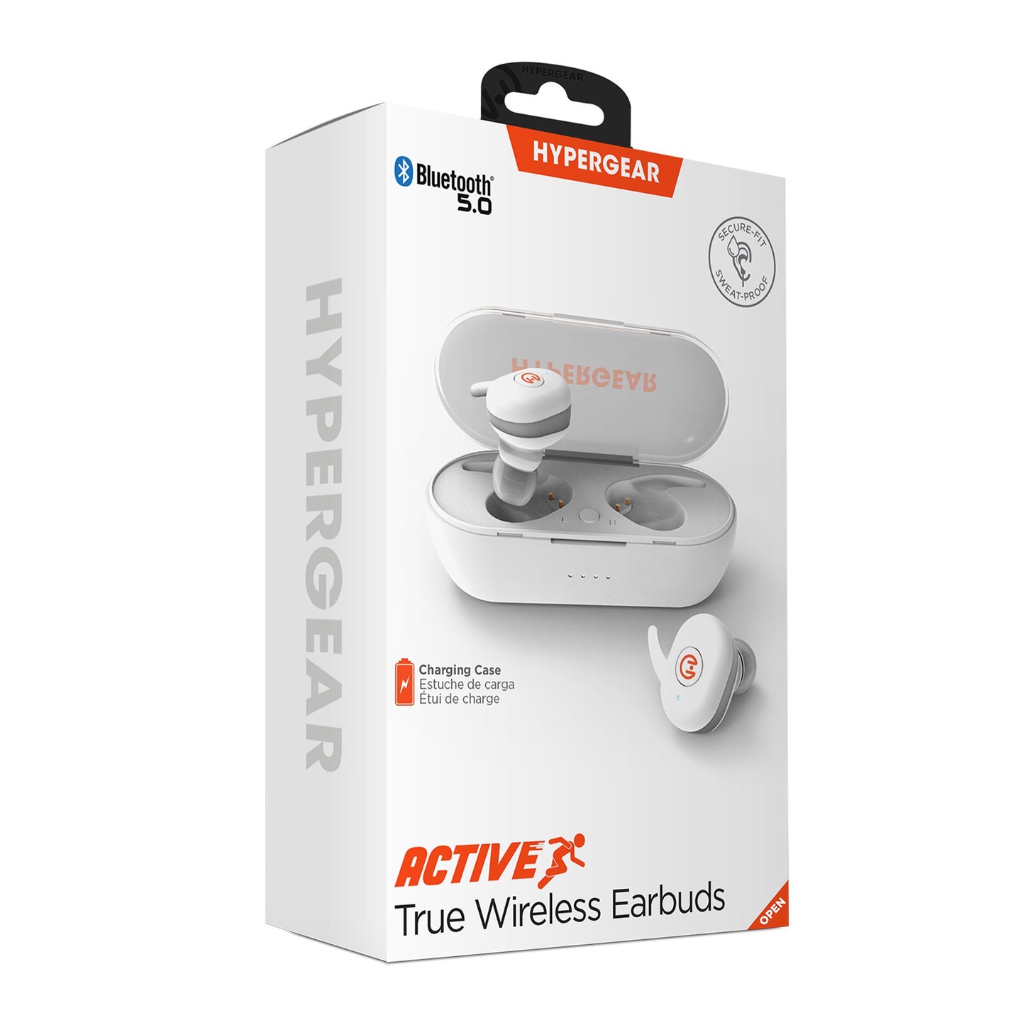 HyperGear Active True Wireless TWS Earbuds - White - 15-10746