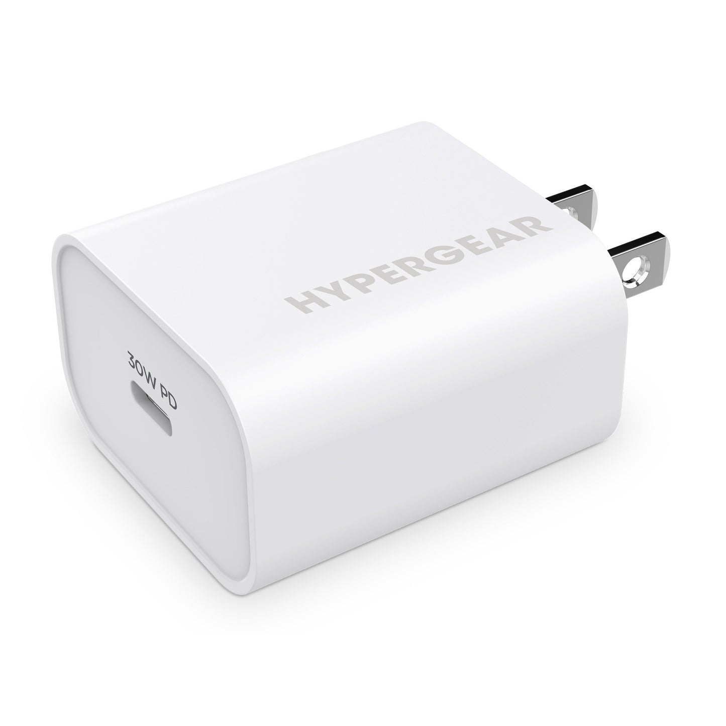 Hypergear 30W USB-C PD Wall Charger Hub - White - 15-10748