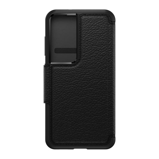 Samsung Galaxy S23 5G Otterbox Strada Leather Folio Case - Black (Shadow) - 15-10809