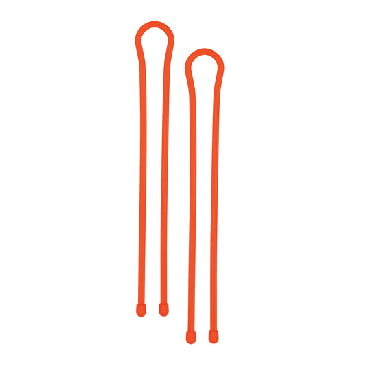 Nite Ize Gear Tie Bright Orange Reusable Rubber Twist Tie 24 in. - 2 Pack - 15-10852