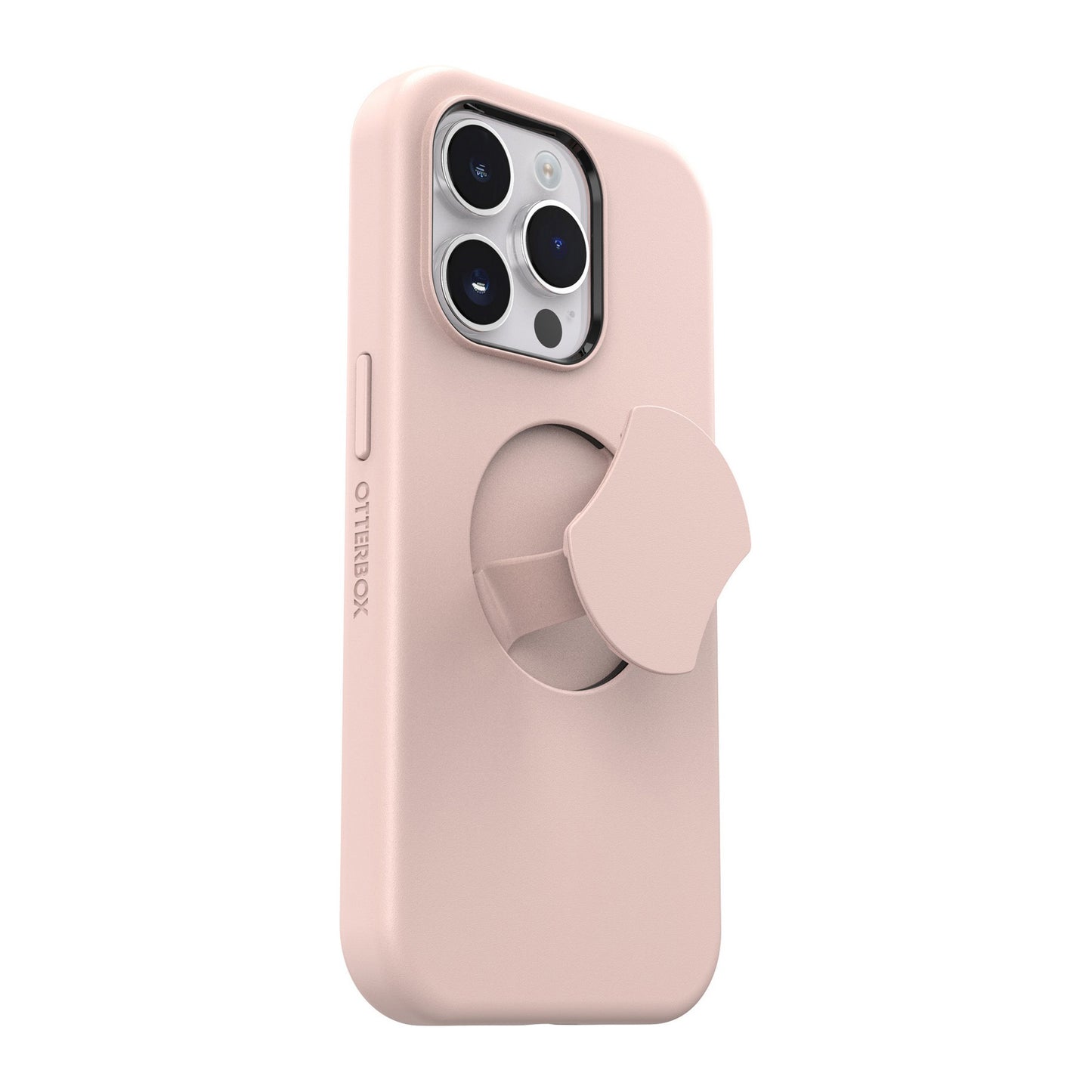 iPhone 14 Pro Otterbox OtterGrip Symmetry Series Case - Pink (Made Me Blush) - 15-11050